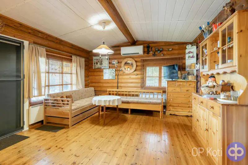 Mökki rondins ~59 m² (1975) + sauna, 2 900 m², Kyyvesi — Luusniemi / Kangasniemi — 6