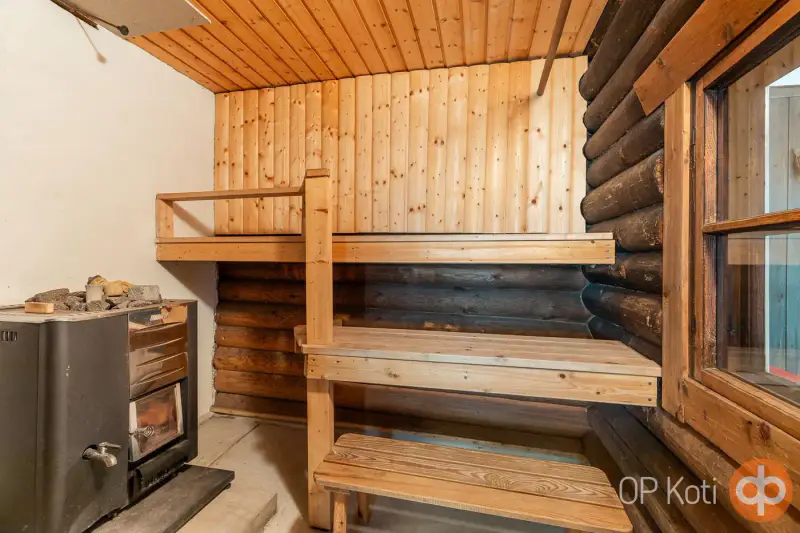 Mökki rondins ~59 m² (1975) + sauna, 2 900 m², Kyyvesi — Luusniemi / Kangasniemi — 14