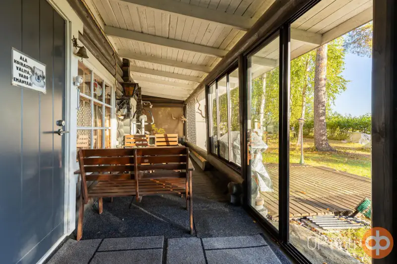 Mökki rondins ~59 m² (1975) + sauna, 2 900 m², Kyyvesi — Luusniemi / Kangasniemi — 11