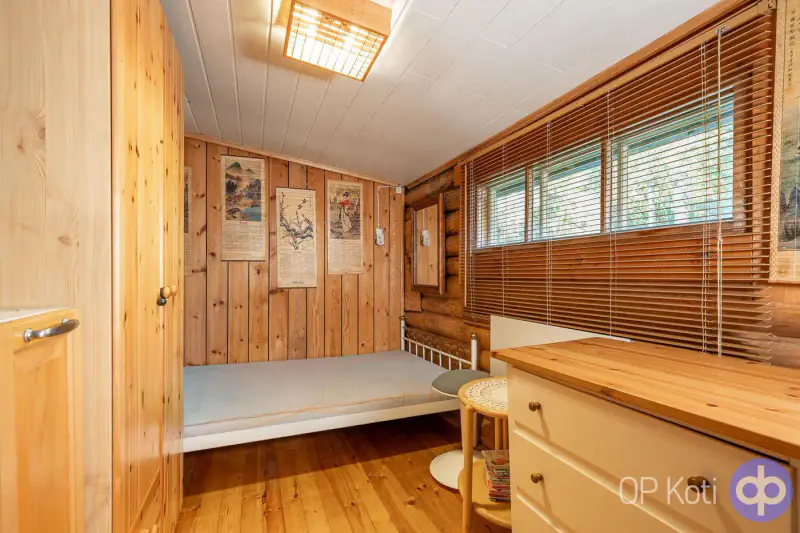 Mökki rondins ~59 m² (1975) + sauna, 2 900 m², Kyyvesi — Luusniemi / Kangasniemi — 15