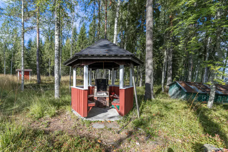 Mökki 1974 (~56 m²) + sauna, 2,46 ha rive Kutemajärvi — Kangasniemi — 18