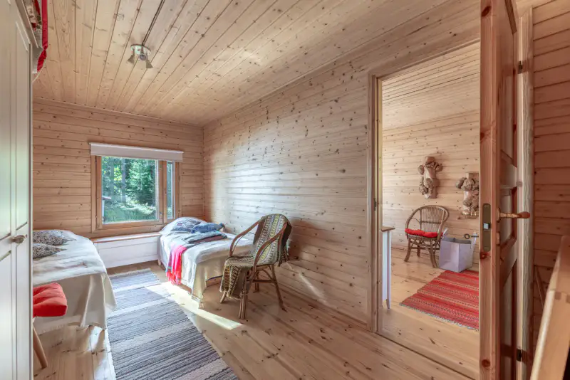 Mökki 1974 (~56 m²) + sauna, 2,46 ha rive Kutemajärvi — Kangasniemi — 8