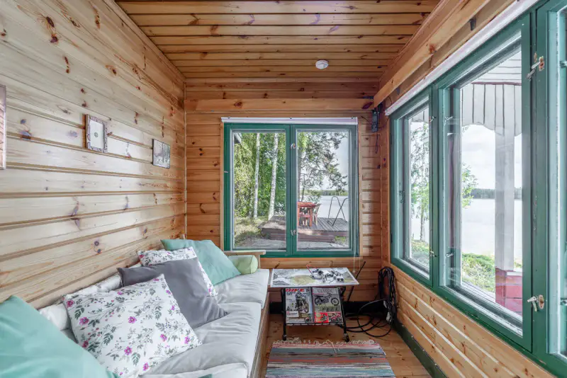 Mökki 1974 (~56 m²) + sauna, 2,46 ha rive Kutemajärvi — Kangasniemi — 11