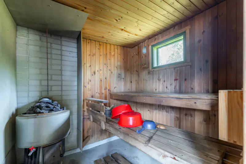 Mökki 1974 (~56 m²) + sauna, 2,46 ha rive Kutemajärvi — Kangasniemi — 15