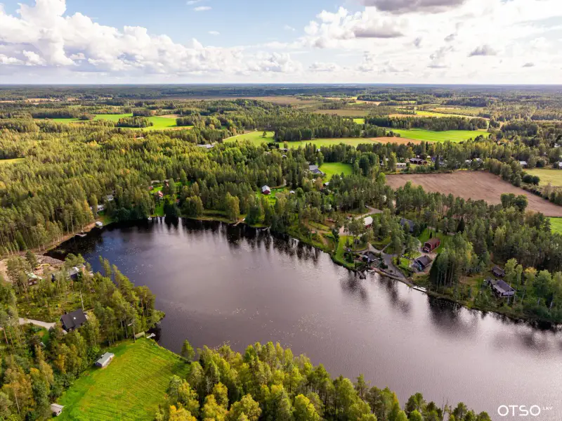 Maison 137,5 m² (1982) 4 chambres + sauna, rive Venesjärvi, 5 650 m² — Kankaanpää — 16