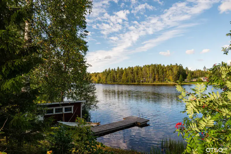 Maison 137,5 m² (1982) 4 chambres + sauna, rive Venesjärvi, 5 650 m² — Kankaanpää — 12