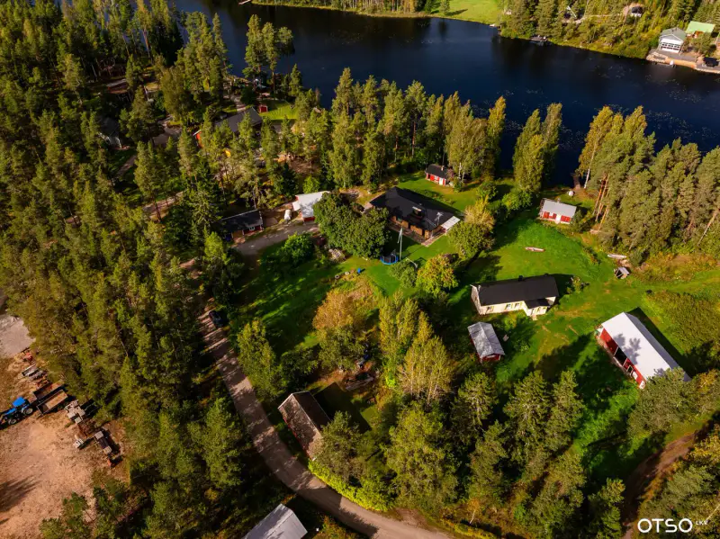Maison 137,5 m² (1982) 4 chambres + sauna, rive Venesjärvi, 5 650 m² — Kankaanpää — 3