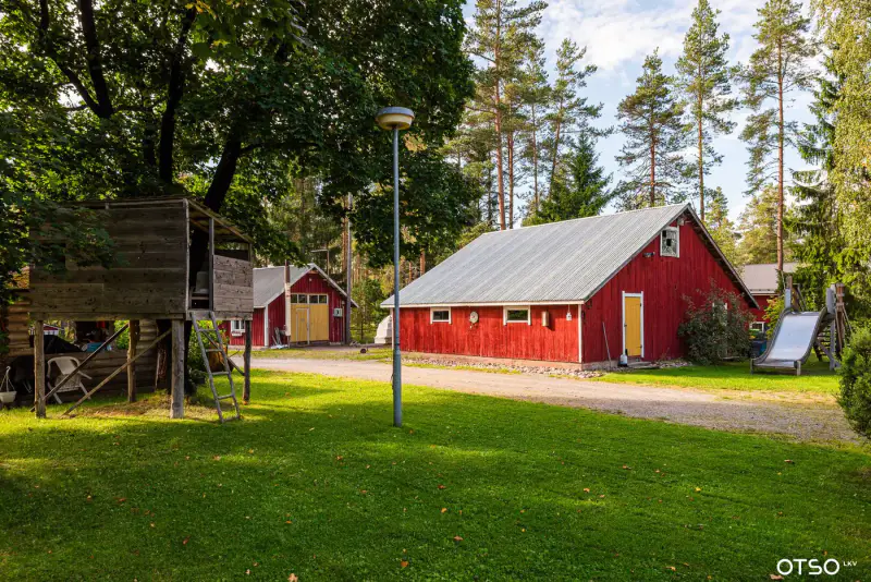 Maison 137,5 m² (1982) 4 chambres + sauna, rive Venesjärvi, 5 650 m² — Kankaanpää — 6