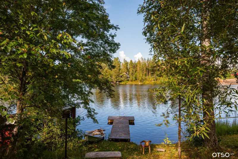 Maison 137,5 m² (1982) 4 chambres + sauna, rive Venesjärvi, 5 650 m² — Kankaanpää — 10