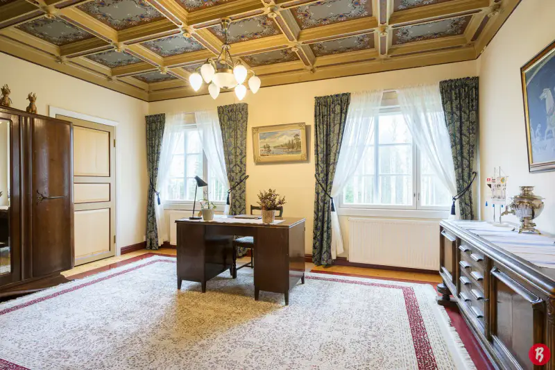 Grand chalet en rondins ~400 m² (base 1886, rénové ~2000), rantasauna Lakojärvi, 2,2 ha — Kannonkoski — 13