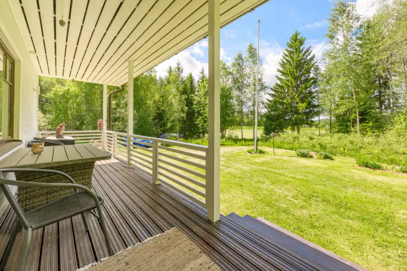 Mökki ~50 m² (1972) + sauna, 5 500 m² avec lampi privé — Vaskijärvi / Karkkila — 12