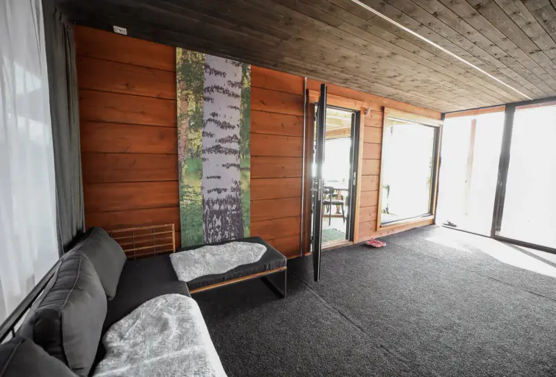 Villa en rondins Kontio de 2023 (68,7 m² + mezzanine) habitable à l’année, 60 m de rive privée et 3 160 m² sur le Karvianjärvi — Karvia — 16
