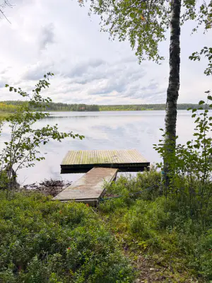 Hirsimökki 1977 + sauna, ~3,14 ha (dont eau), Kemijärvi — Reinikanperä / Kemijärvi — 1