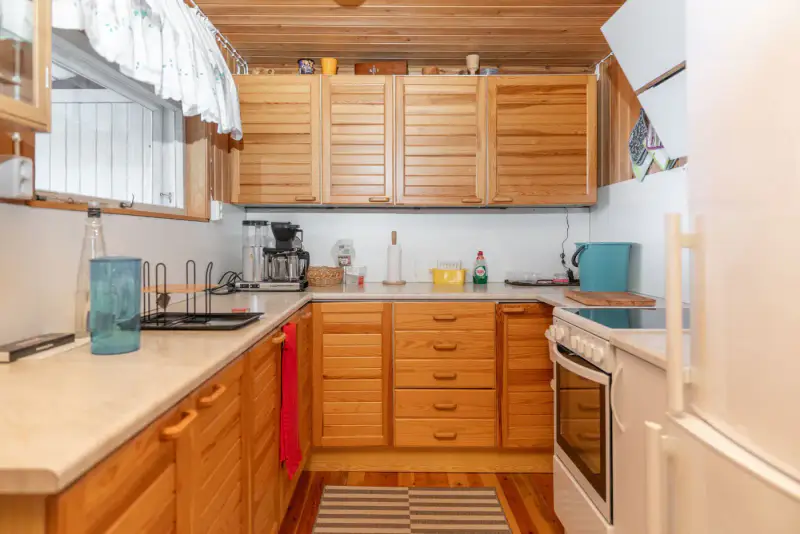 Chalet de rive (65 m², 1964) avec sauna et cheminée, 2 100 m² et ~30 m de rive privée — Kemijärvi — 11