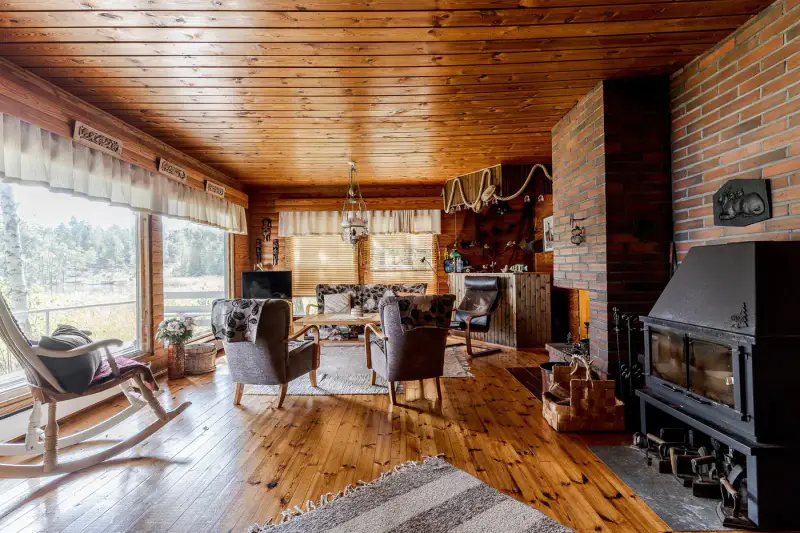 Mökki hivernal 86 m² (1973) mer + sauna 1969, 4 540 m² — Sundvik / Västanfjärd — 14