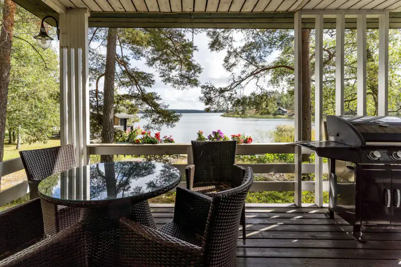 Mökki hivernal 86 m² (1973) mer + sauna 1969, 4 540 m² — Sundvik / Västanfjärd — 9
