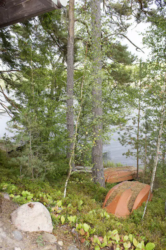 Piilopirtti ~36 m² + rantasauna 1985, 3 440 m² (~50 m rive), mer — Kaxsjäla / Kemiönsaari — 15