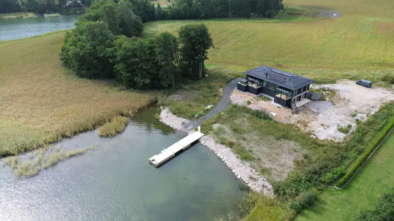 Huvila hirsi ~190 m², rive mer privée, 5 170 m² — Kemiönsaari (pas Åland) — 1