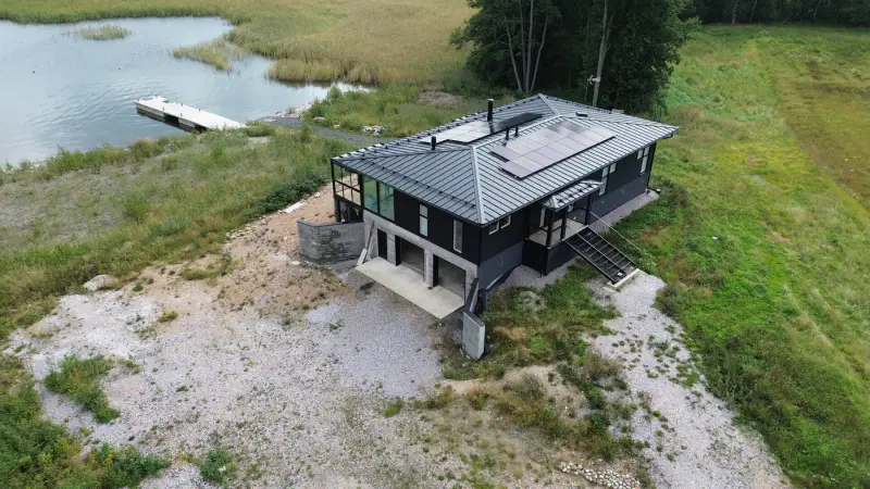 Huvila hirsi ~190 m², rive mer privée, 5 170 m² — Kemiönsaari (pas Åland) — 5