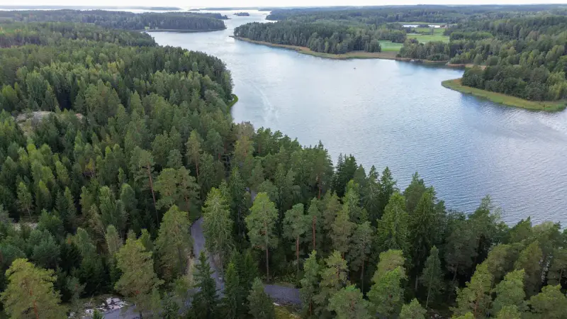 Terrain constructible 1,56 ha, ~200 m rive mer, permis — Kemiönsaari — 5