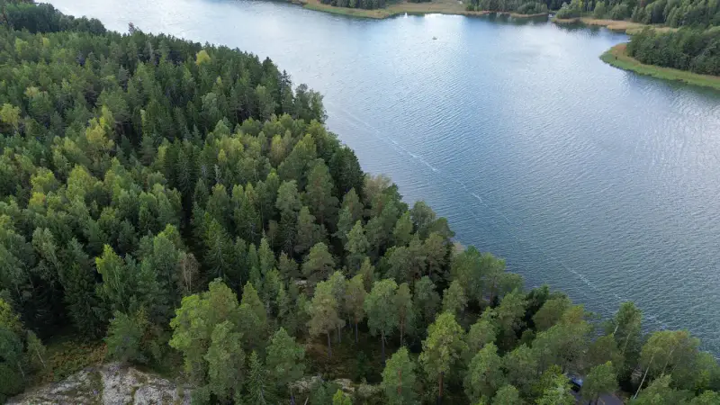 Terrain constructible 1,56 ha, ~200 m rive mer, permis — Kemiönsaari — 9