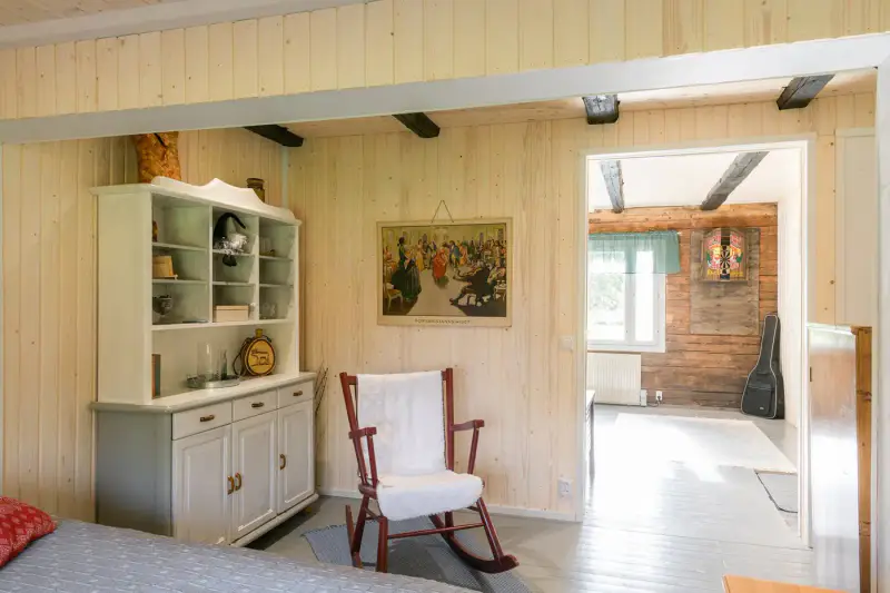 Mökki bois ~65 m² (1948, rénové) + sauna ext., 1,61 ha, Keurusselkä — Häkkiskylä / Keuruu — 9