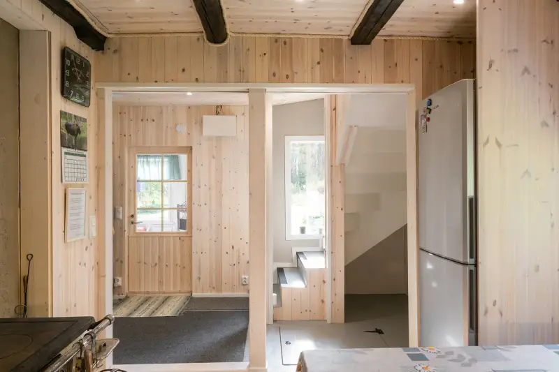 Mökki bois ~65 m² (1948, rénové) + sauna ext., 1,61 ha, Keurusselkä — Häkkiskylä / Keuruu — 16