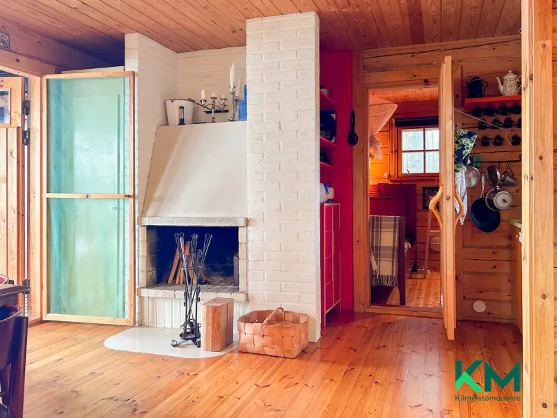 Chalet en rondins 1973, 54 m², rive privée Pyhäjärvi ~243 m, 17 613 m² — Huutniemi, Kitee — 11