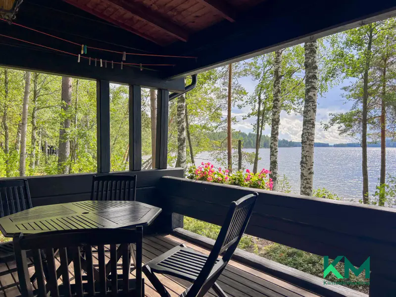 Chalet en rondins 1973, 54 m², rive privée Pyhäjärvi ~243 m, 17 613 m² — Huutniemi, Kitee — 8