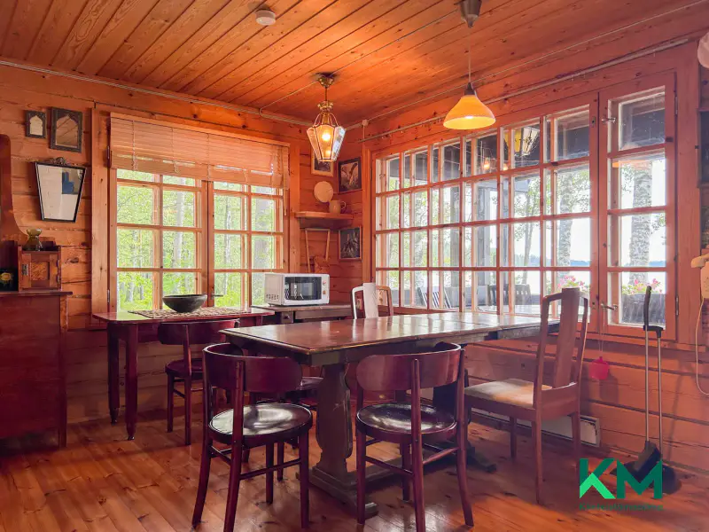 Chalet en rondins 1973, 54 m², rive privée Pyhäjärvi ~243 m, 17 613 m² — Huutniemi, Kitee — 10