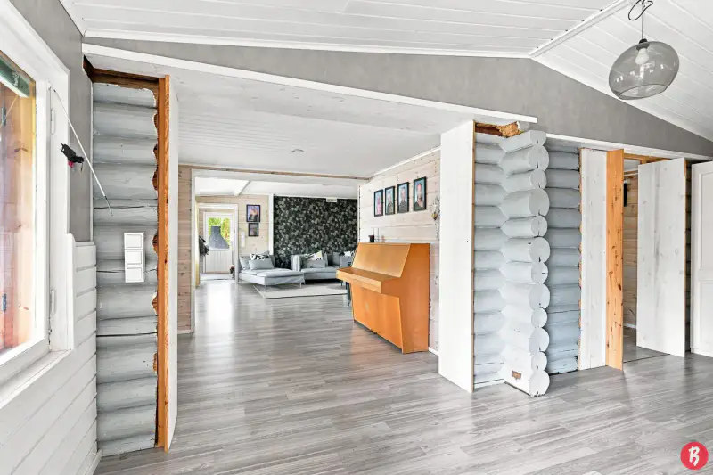 Maison ~133 m² (1977), rive Heitjärvi, 4 160 m² — Kivijärvi — 7