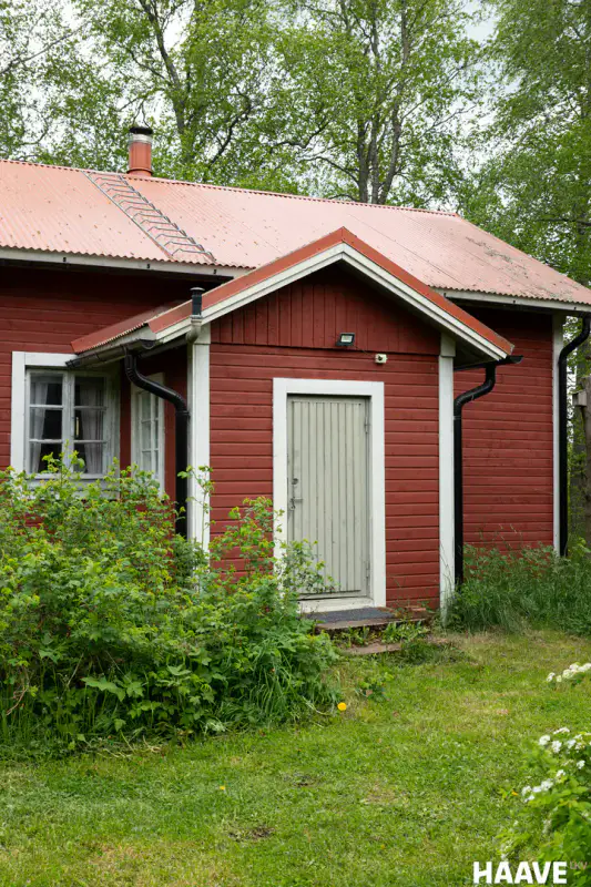 Tupa rouge ~54 m² (1902, rénov. 2010–13), 2 883 m², Kauvatsanjoki — Rutuna / Kokemäki — 3