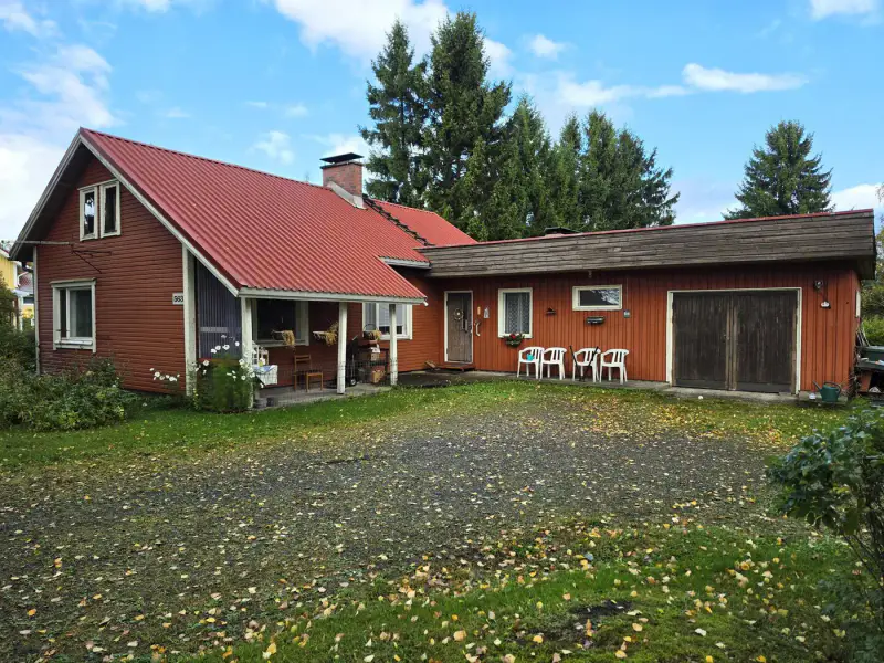 Maison ~149 m² (1965/70) à rénover, 3 260 m², ~50 m Kokemäenjoki — Järilä / Kokemäki — 1