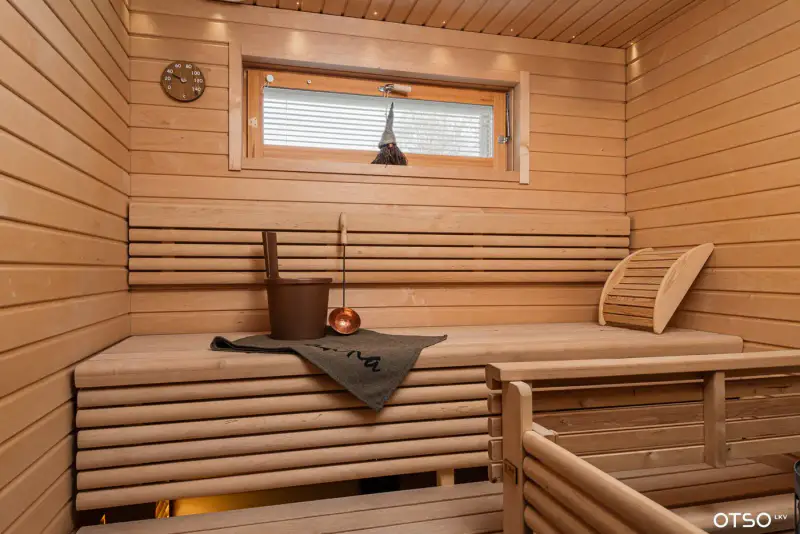 Maison de plain-pied ~122,5 m² (2019, classe A) + sauna de rive et tupa, 12 717 m² et rive privée sur le Kokemäenjoki — Peipohja / Kokemäki — 11