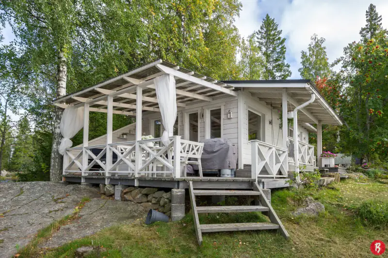 Mökki ~38 m² (1950 / rénové 2020) + rantasauna, 5 151 m², Öjan järvi — Öja / Kokkola — 1