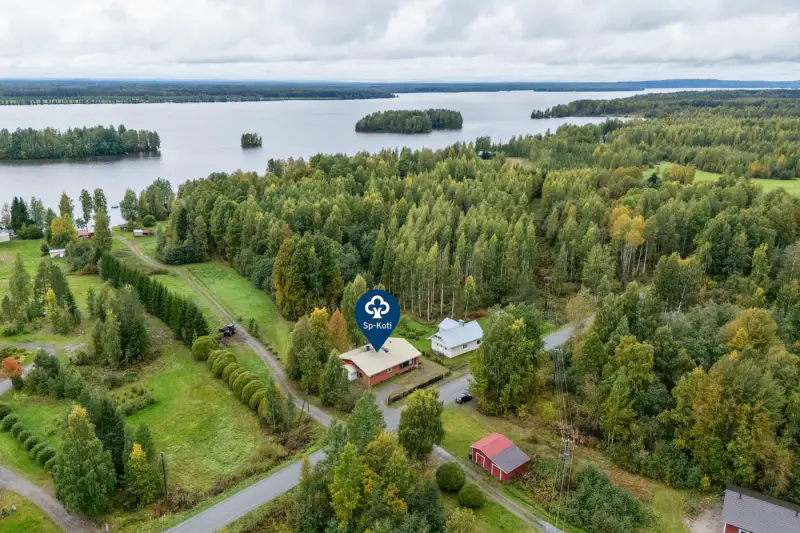 Maison ~144 m² (1989) + sauna, ~10,3 ha, Höytiäinen — Rantakylä / Kontiolahti — 3