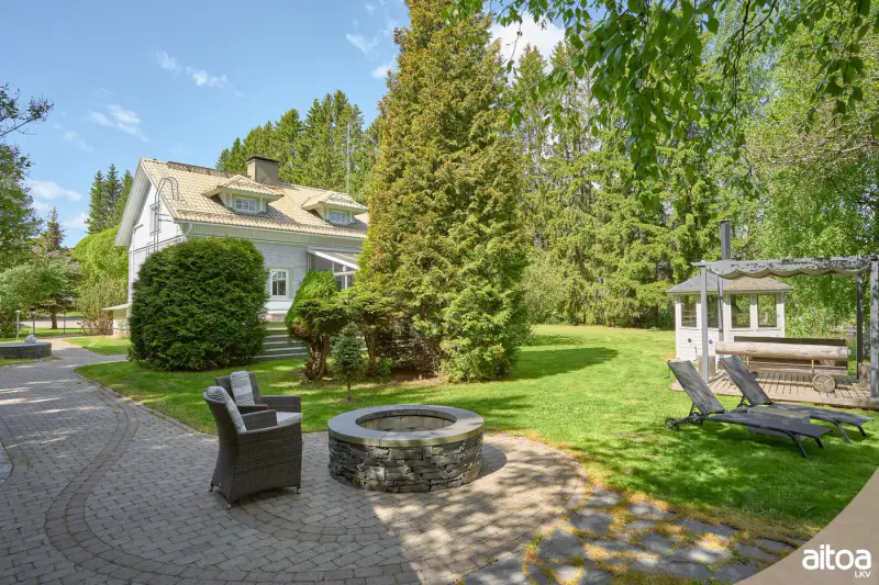 Maison ~126 m² (1949) + rantasauna 2024 + jacuzzi, 4 450 m² (~50 m rive), Kymijoki — Sutela / Kotka — 12
