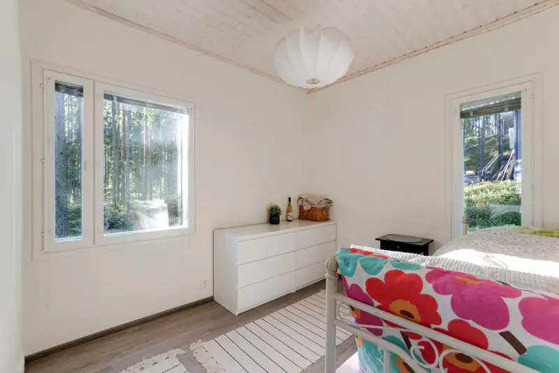 Villa 2020 ~66 m² + sauna, rive privée Tihvetjärvi, 2 530 m² — Vuohijärvi / Kouvola — 10