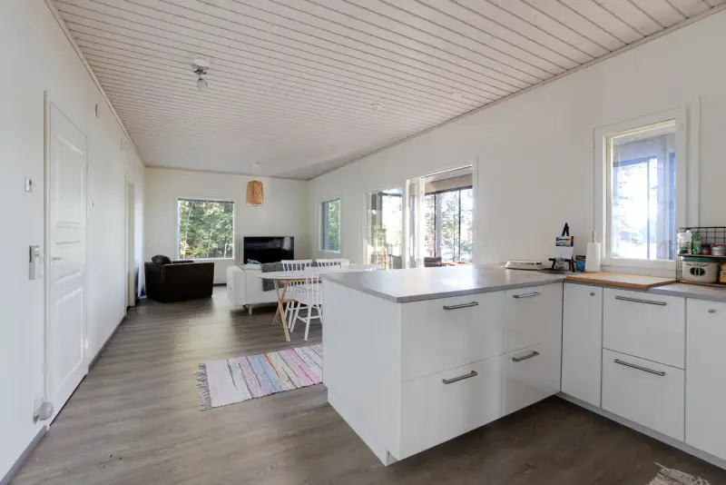 Villa 2020 ~66 m² + sauna, rive privée Tihvetjärvi, 2 530 m² — Vuohijärvi / Kouvola — 6
