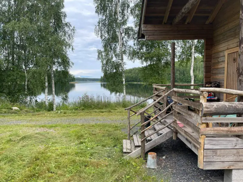 Maison 1939 ~140 m² + hall acier, ~7,5 ha rive lac — Paljakka / Kouvola — 3