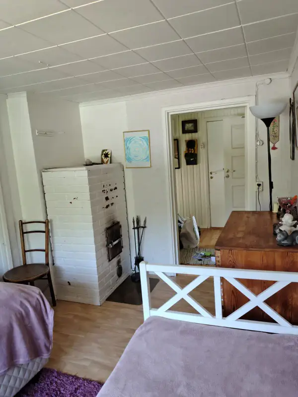 Maison 1939 ~140 m² + hall acier, ~7,5 ha rive lac — Paljakka / Kouvola — 13