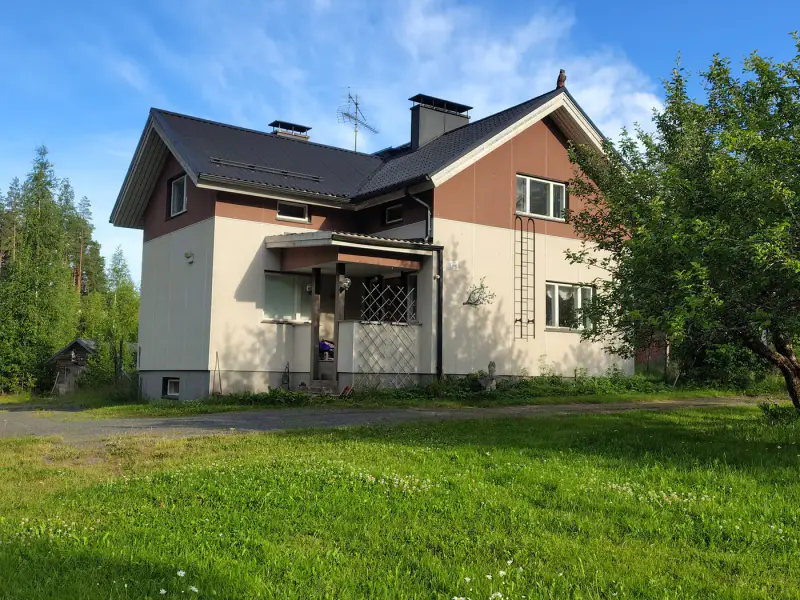 Maison 1939 ~140 m² + hall acier, ~7,5 ha rive lac — Paljakka / Kouvola — 4