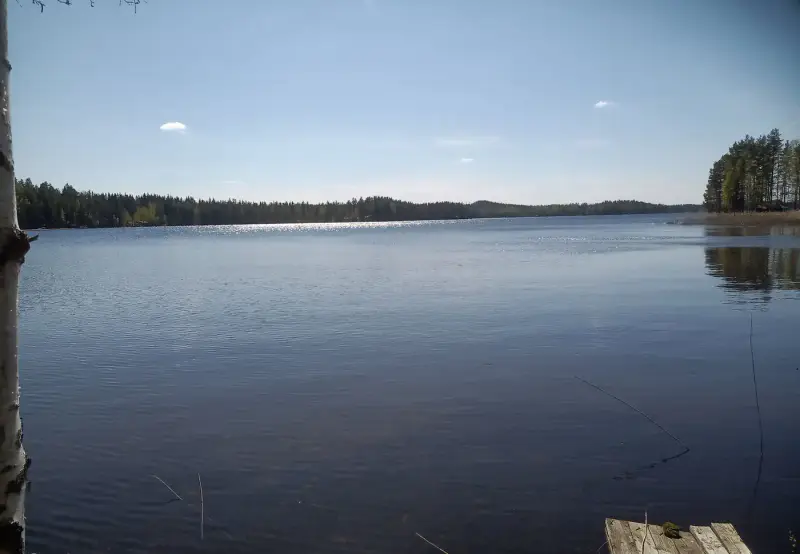 Terrain de loisir 18 620 m², ~130 m de rive sur le Suolajärvi, 150 m² constructibles (RA) — Selänpää / Kouvola — 2