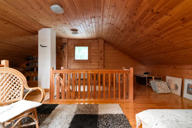 Chalet ~87,5 m² (1968) + sauna, 2 000 m², Lievejärvi (vesijättö) — Päijälä / Kuhmoinen — 18