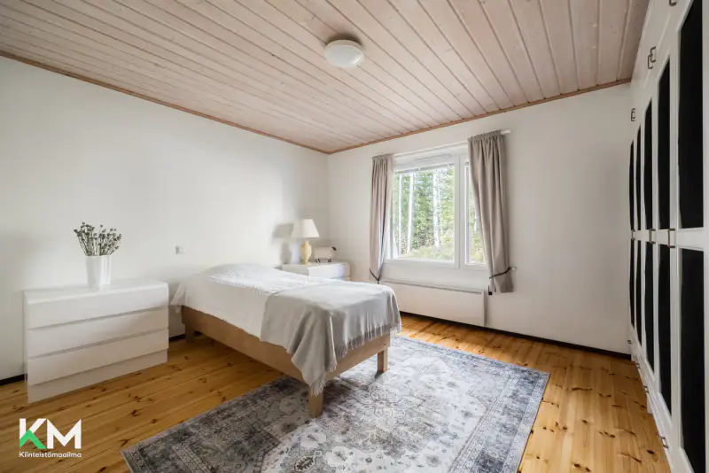 Villa loisir ~145 m² (1992) + saunamökki, 6 230 m² (~116 m rive), Rakojärvi — Kylämä / Kuhmoinen — 5