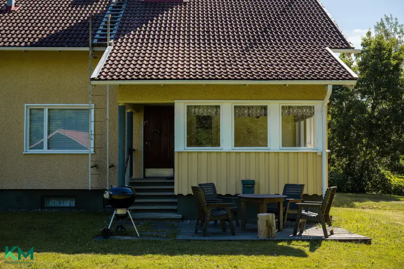 Maison ~150 m² (1957) + sauna, 6 000 m² (~40 m rive), Päijänne — Kuhmoinen — 2