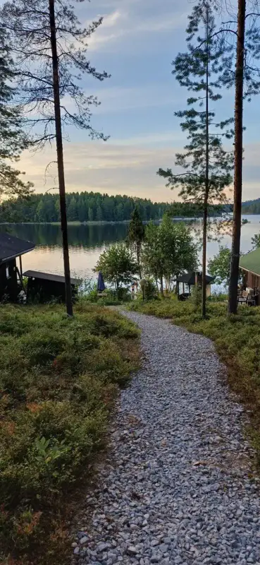 Mökki 1984 + sauna intégré et aitta, 2 370 m² rive privée Suvasvesi — Vehmersalmi / Kuopio — 15