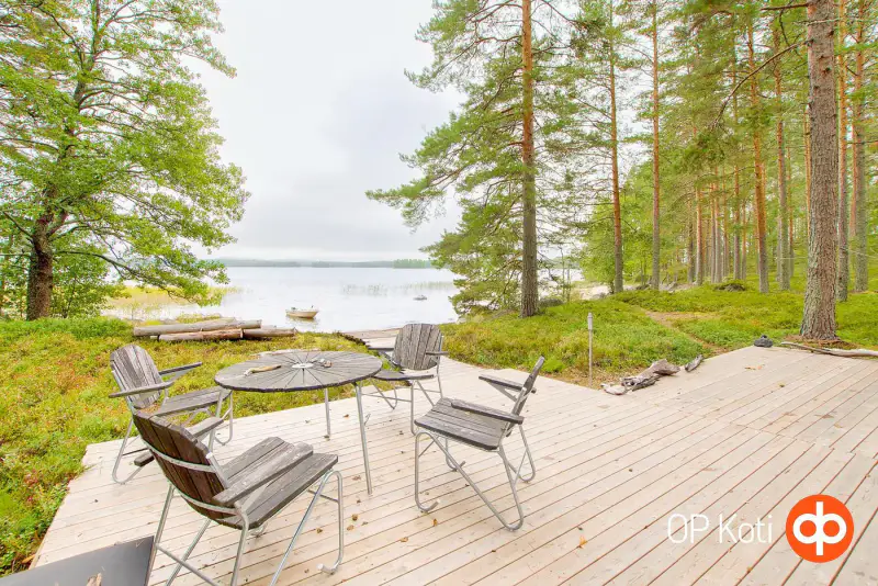Deux parcelles île Hietasalo, mökki ~42 m², rive sable Suvasvesi — Kuopio — 11