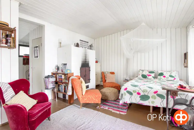 Deux parcelles île Hietasalo, mökki ~42 m², rive sable Suvasvesi — Kuopio — 6