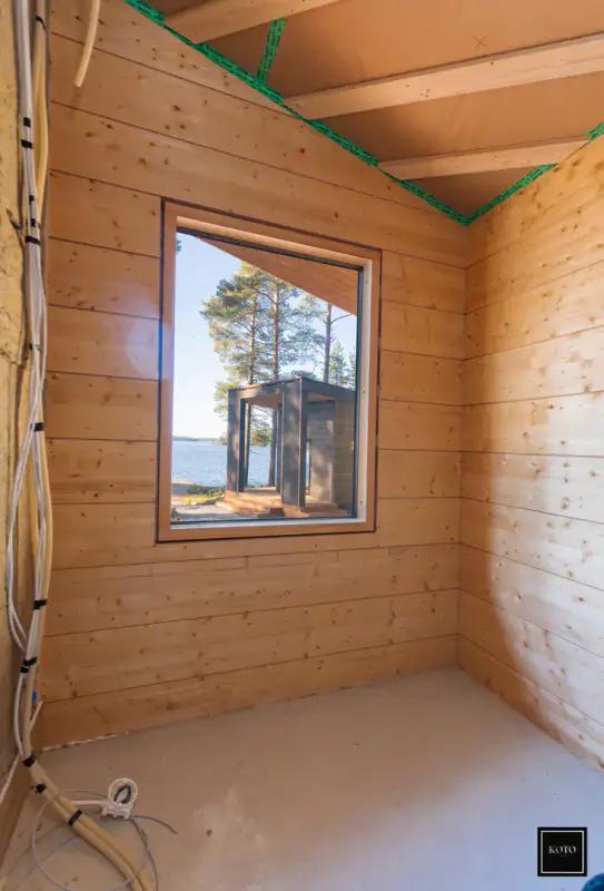 Villa hirsi design neuve ~88 m² (2026) + sauna, 2 500 m² (~38 m rive), Kallavesi — Vaajasalo / Kuopio — 18